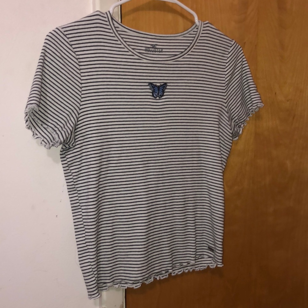 Striped Crop Top